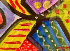 Geometric Abstract Painting. Title - Composition # 34