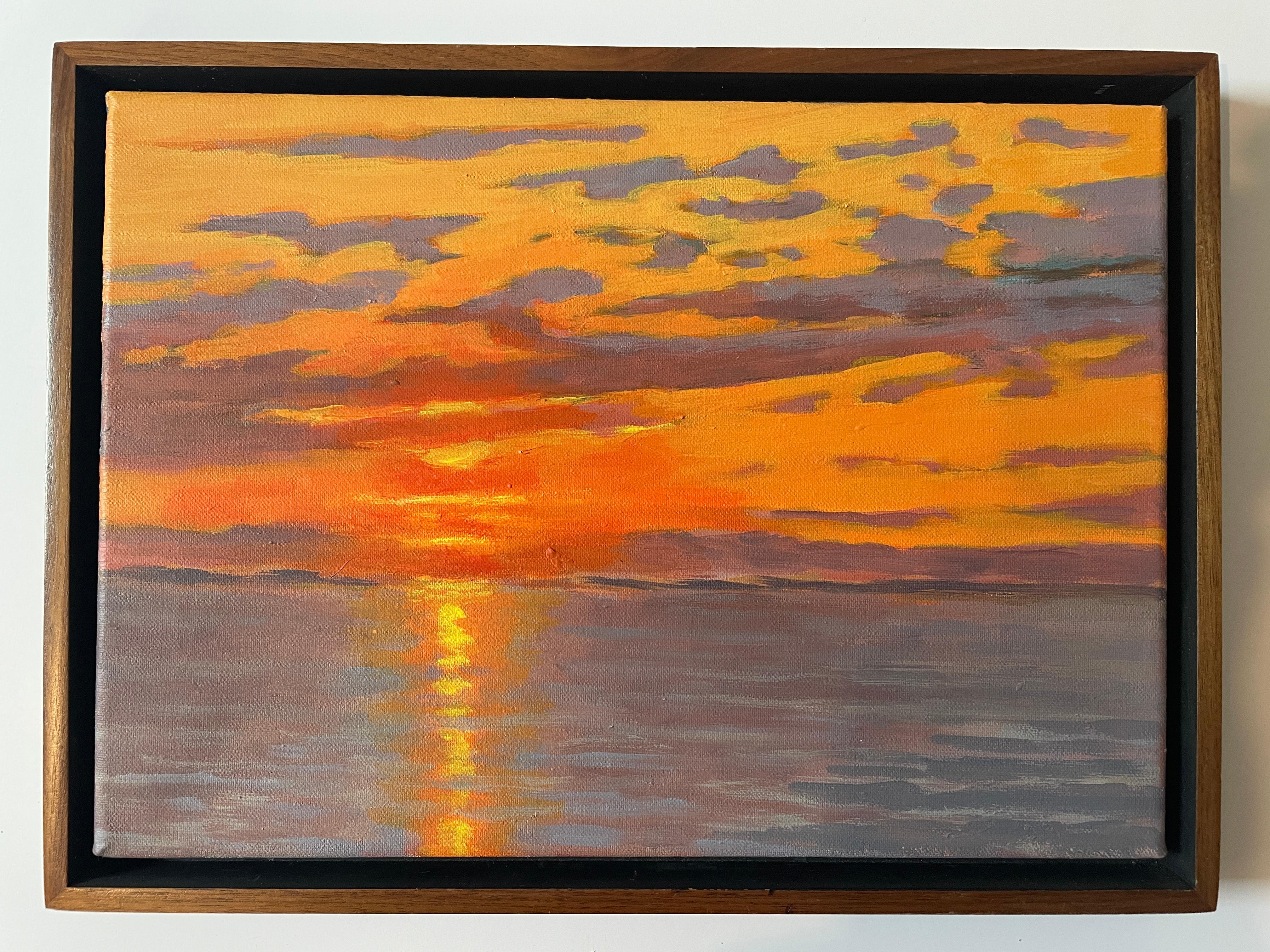 impressionism sunset