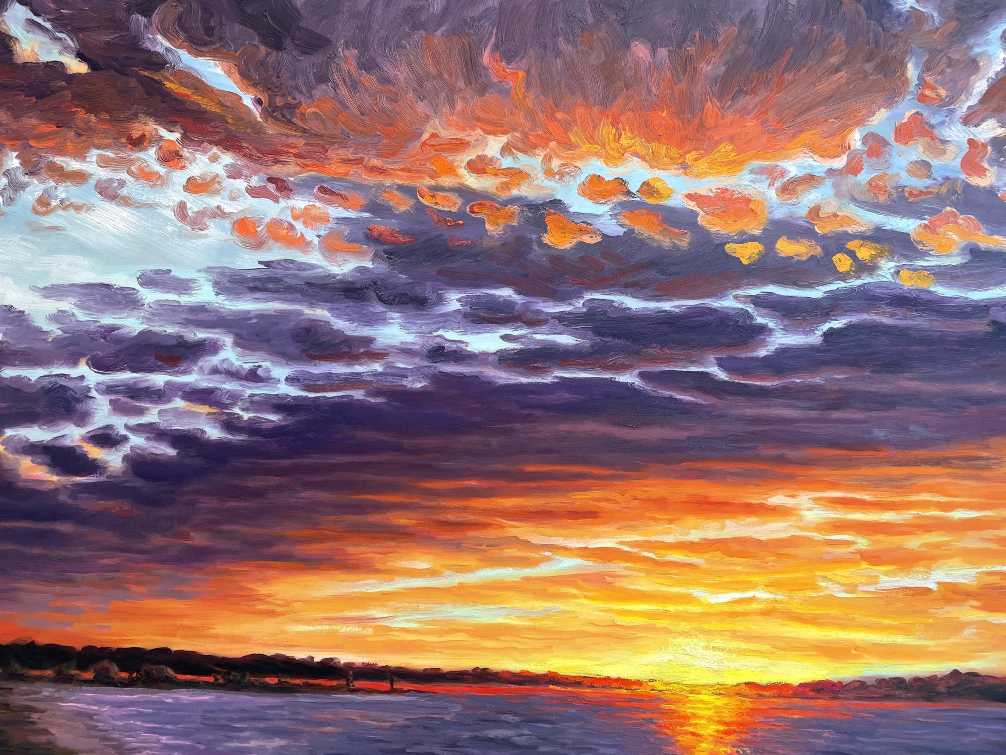 titles for sunset paintings