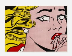 Crying Girl Exhibition The Prints of Roy Lichtenstein at The Parrish Art Museum