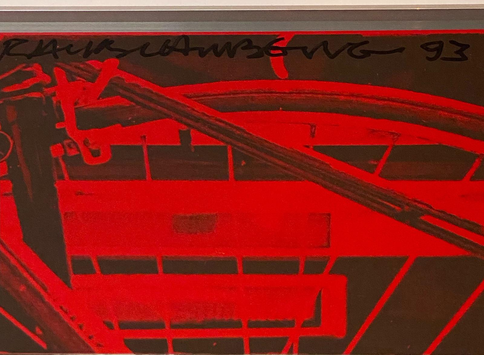 Stop-bloc Urban Bourbon (RR 93,002) - Contemporain Art par Robert Rauschenberg
