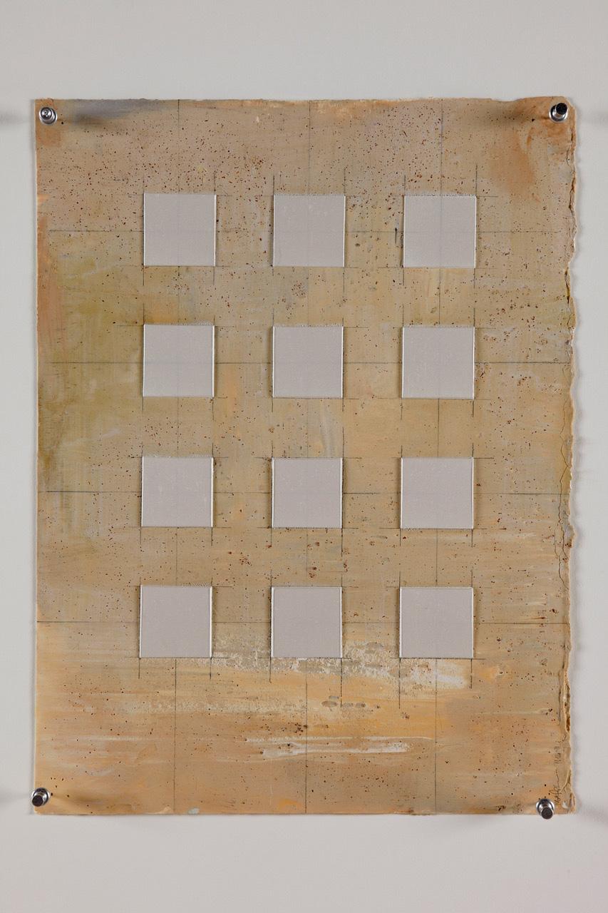 Windows in the Sky #69 - Mixed Media Art by Matthew Baumgardner