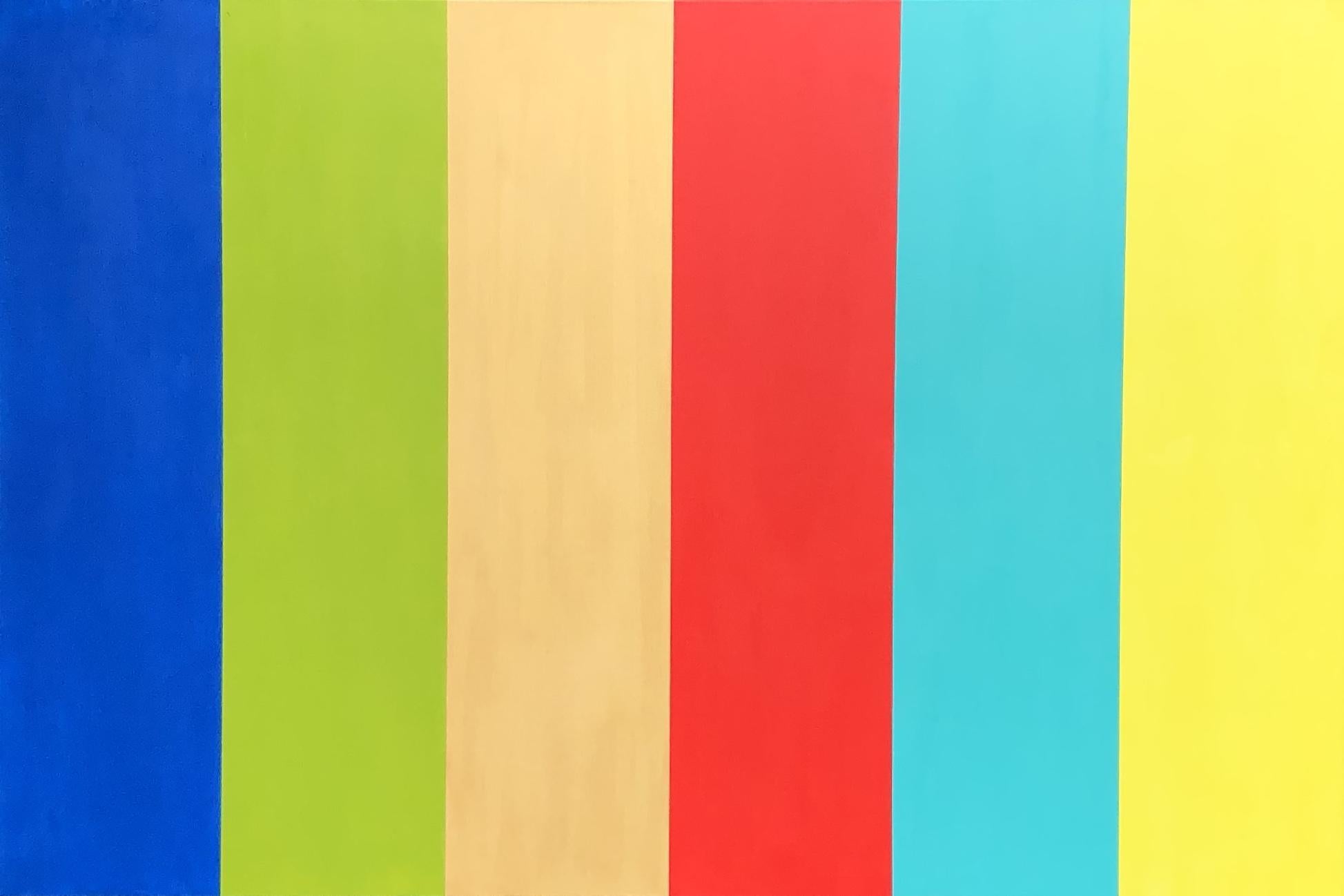 Farbspektrum Nr. 1 von Troy Smith Abstrakte Kunst