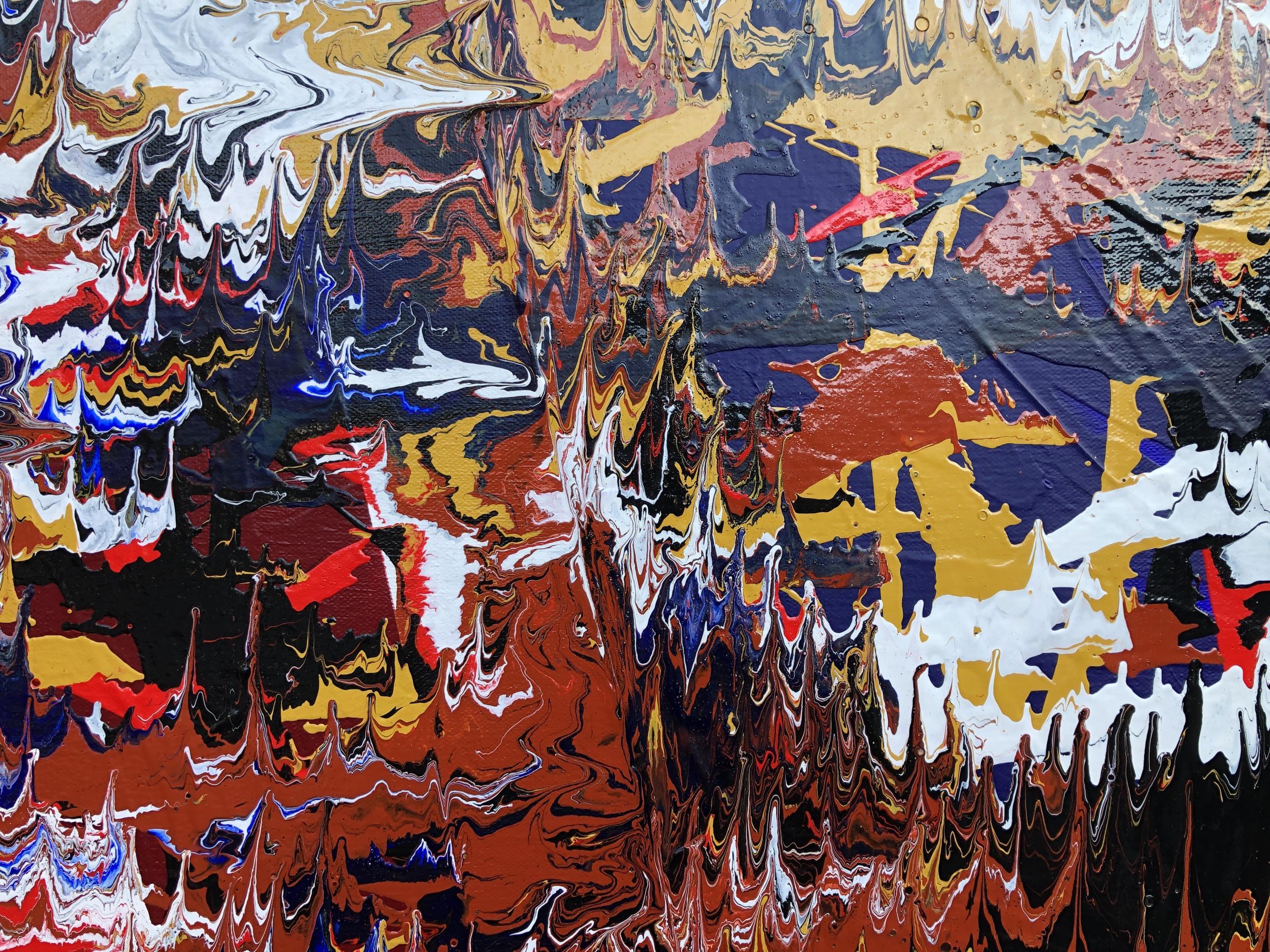 Day For Night di Troy Smith Fine Art Arte astratta in vendita 7