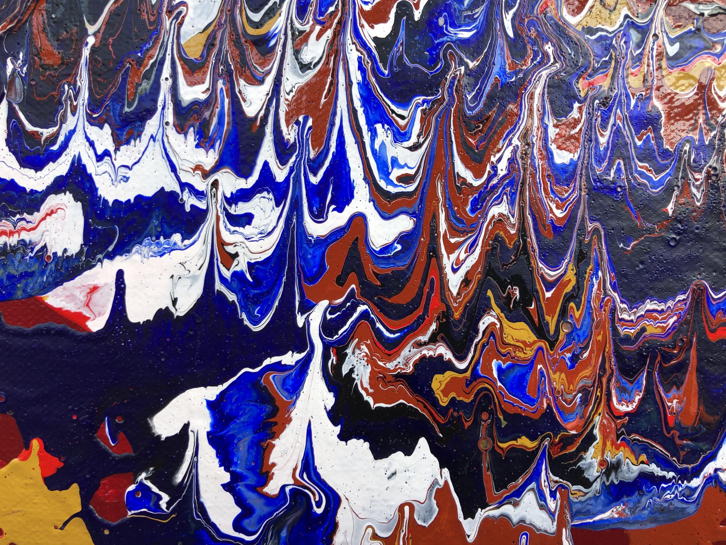 Day For Night di Troy Smith Fine Art Arte astratta in vendita 9