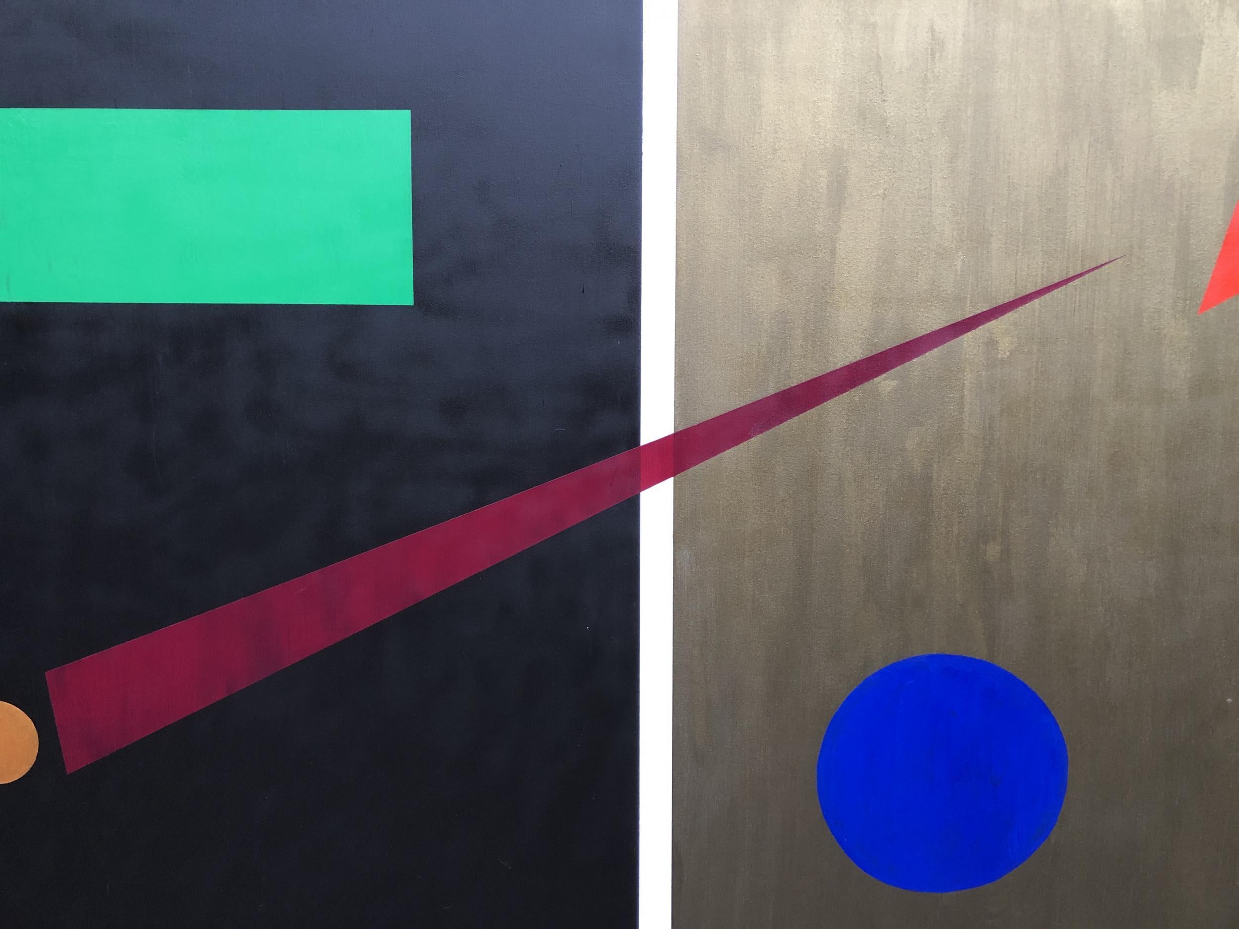 The Future Is Now von Troy Smith Abstraktes Geometrisches Kunstwerk im Angebot 8
