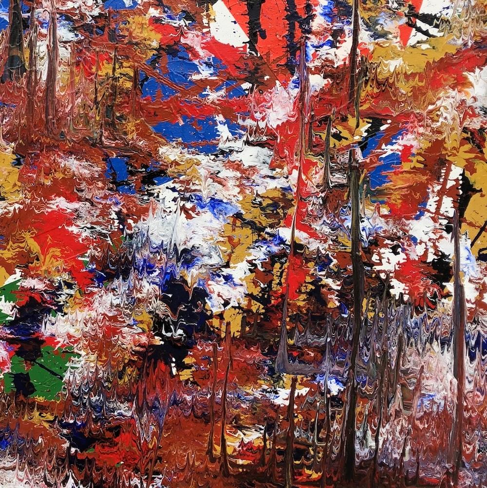 A Walk In The Woods By Troy Smith Fine Art Abstract Art 6