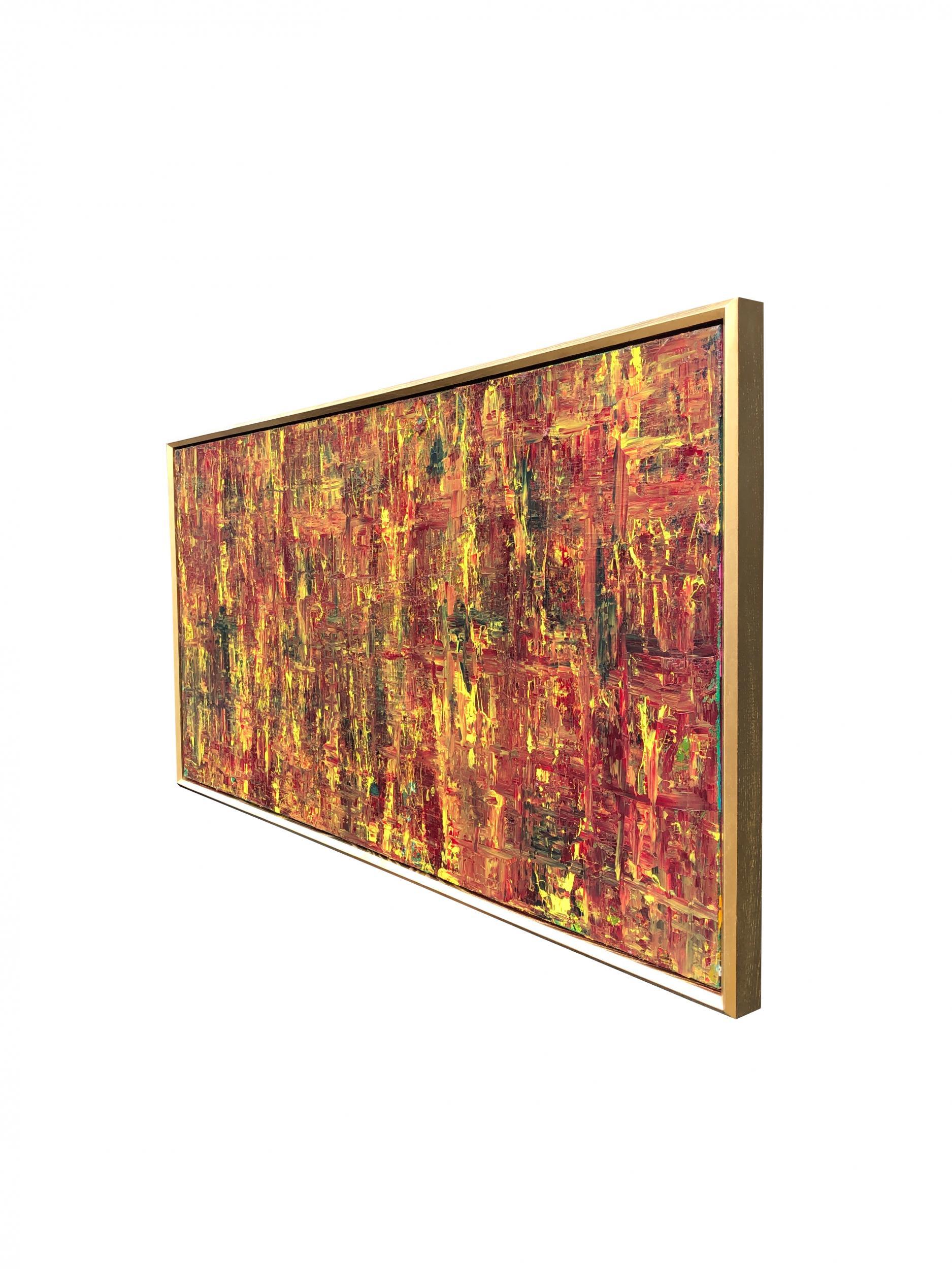 Memories By Troy Smith With Gilt Frame Fine Art Abstract Art For Sale 5