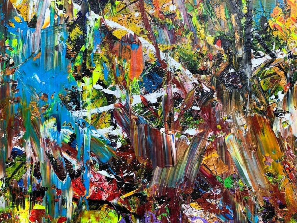  Fine Art Painting by Troy Smith On Canvas Abstraction 4