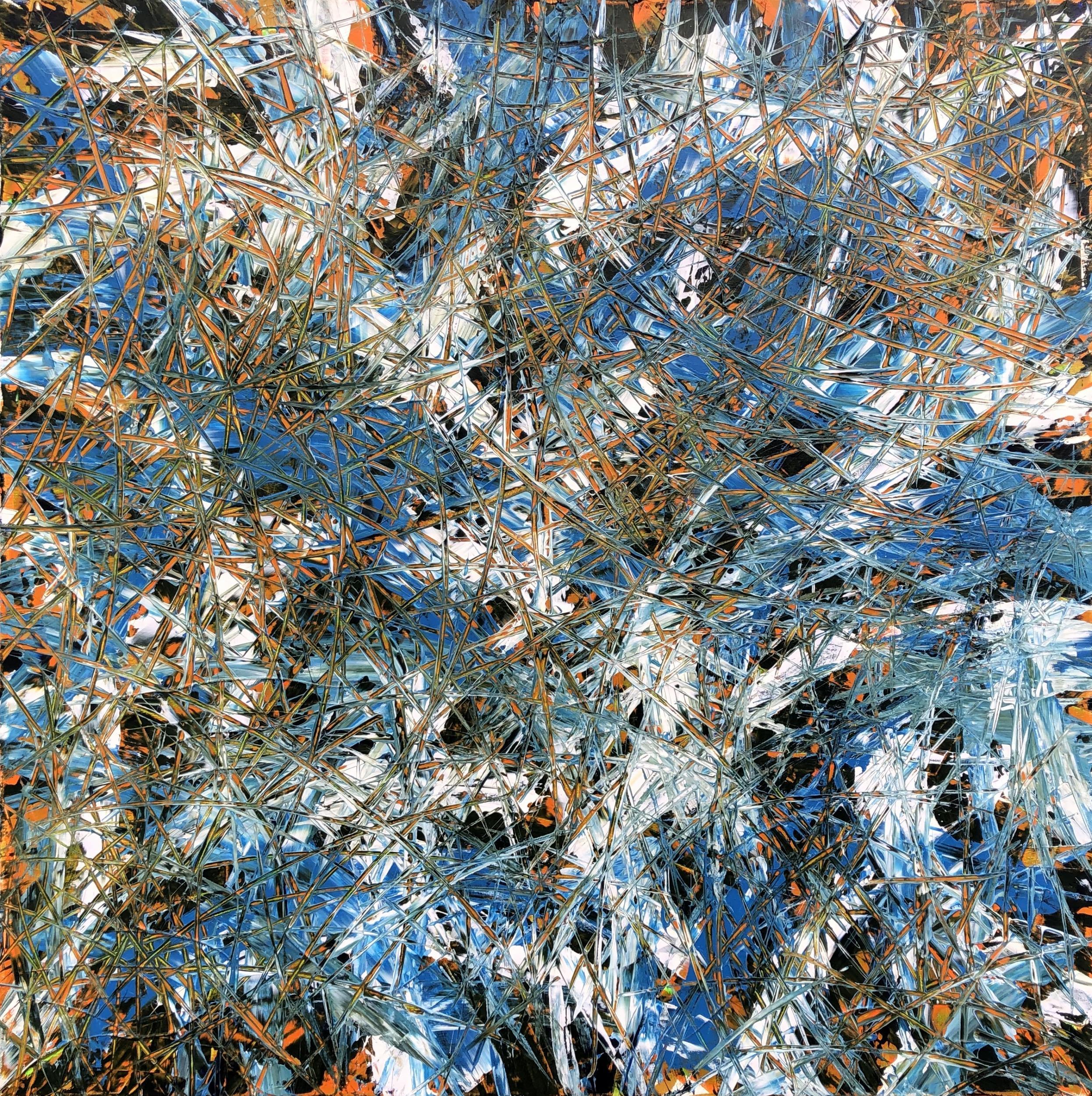 True Blue de Troy Smith Fine Art Abstract Art