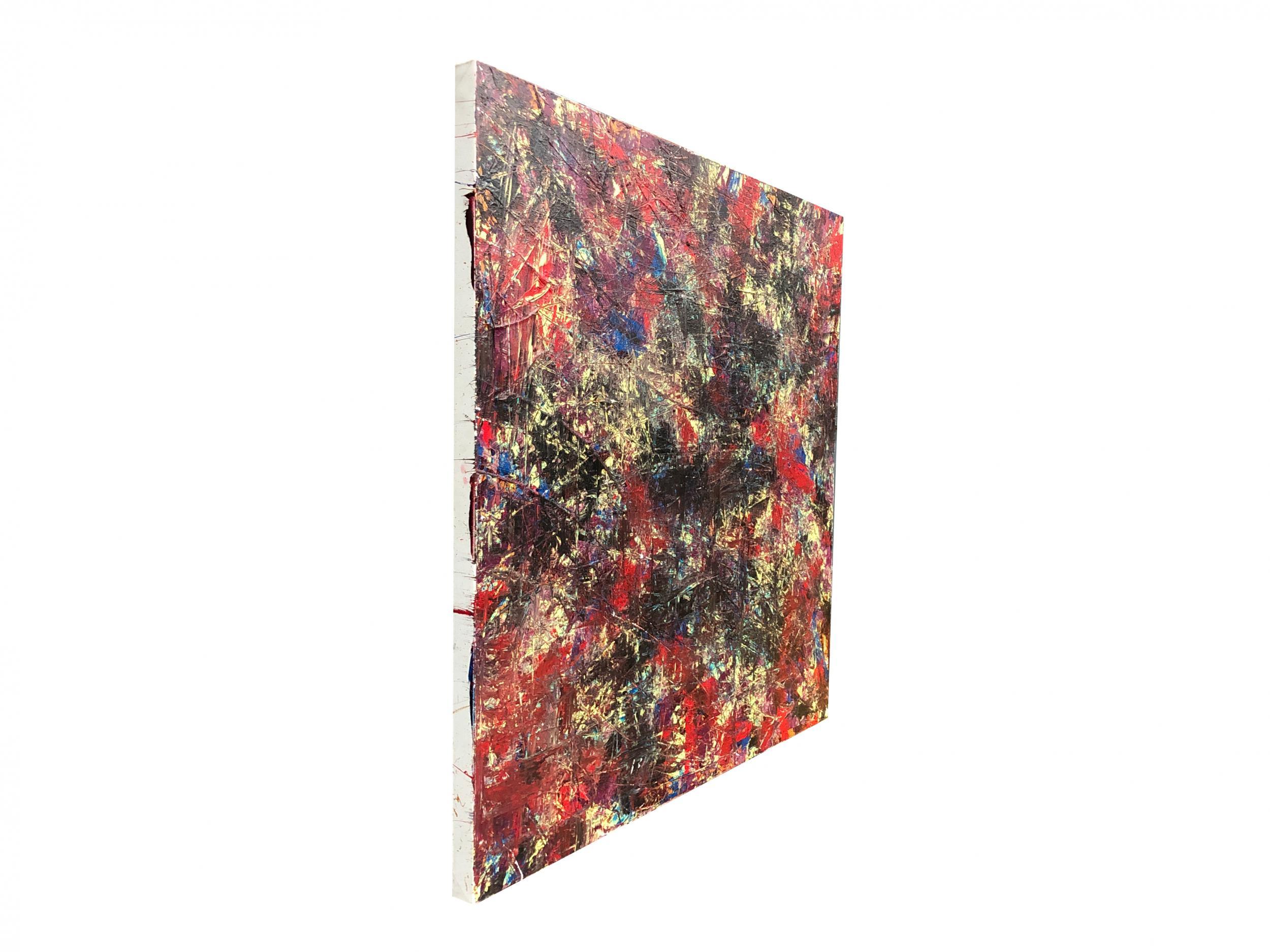 Red Noise By Troy Smith Fine Art Abstract Art For Sale 4