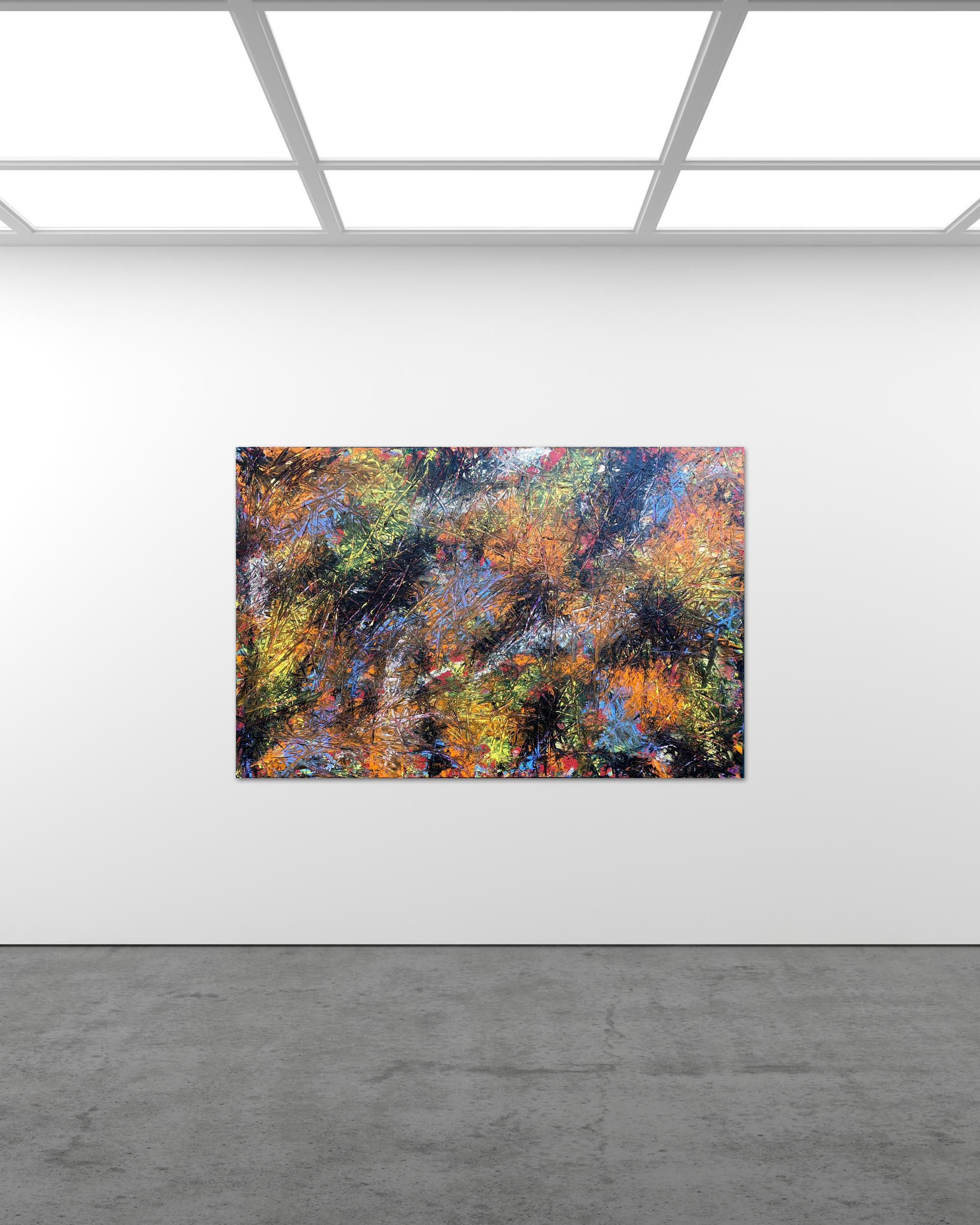 Almost There di Troy Smith Fine Art Arte astratta - Painting Astratto di Troy Smith Studio