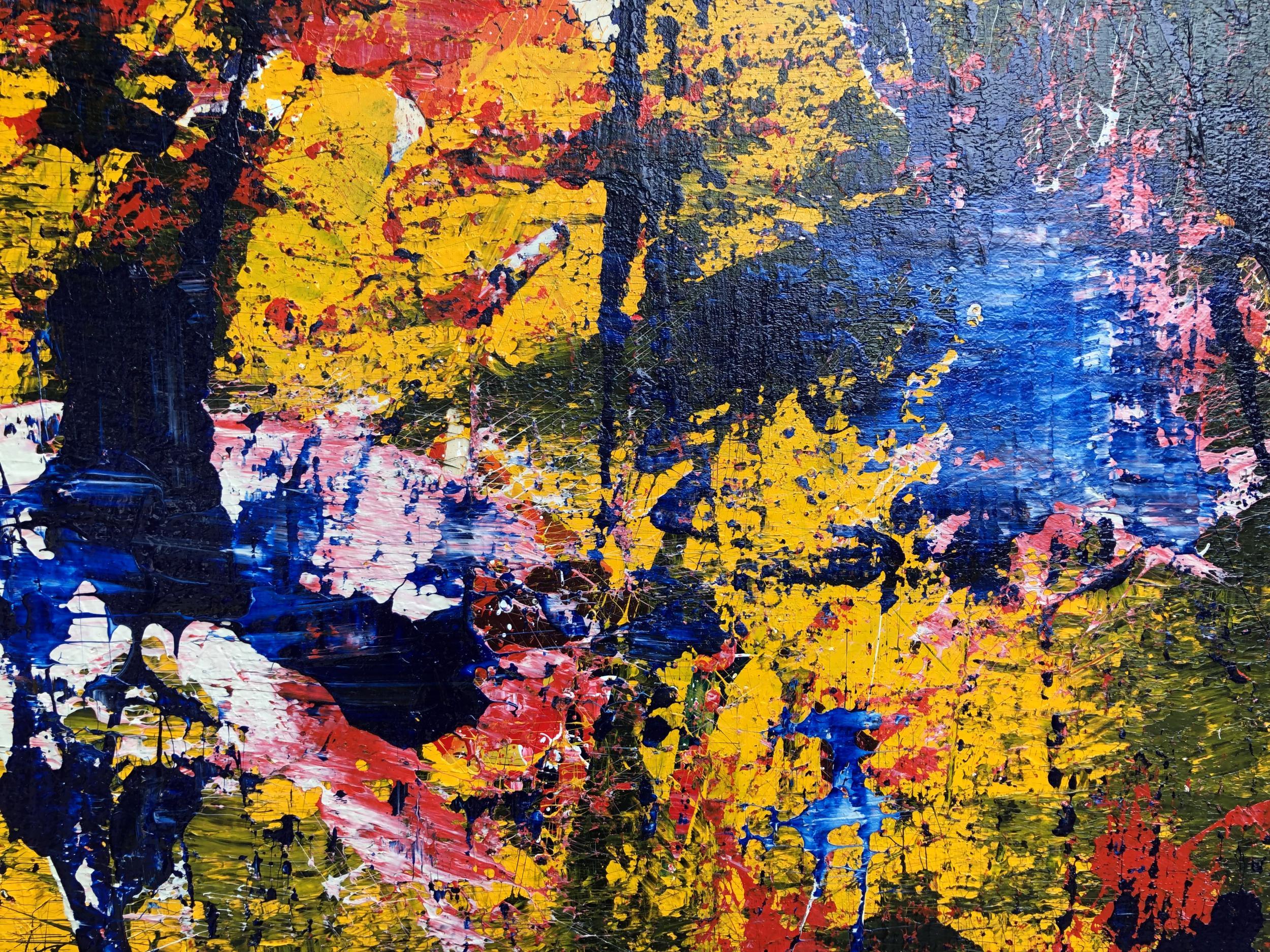 Blue Dream di Troy Smith Arte Astratta in vendita 7