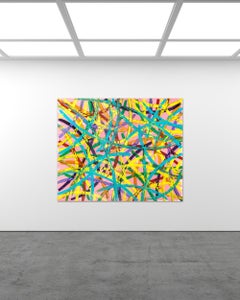 Art abstrait de Troy Smith - « Tropical Dreams »