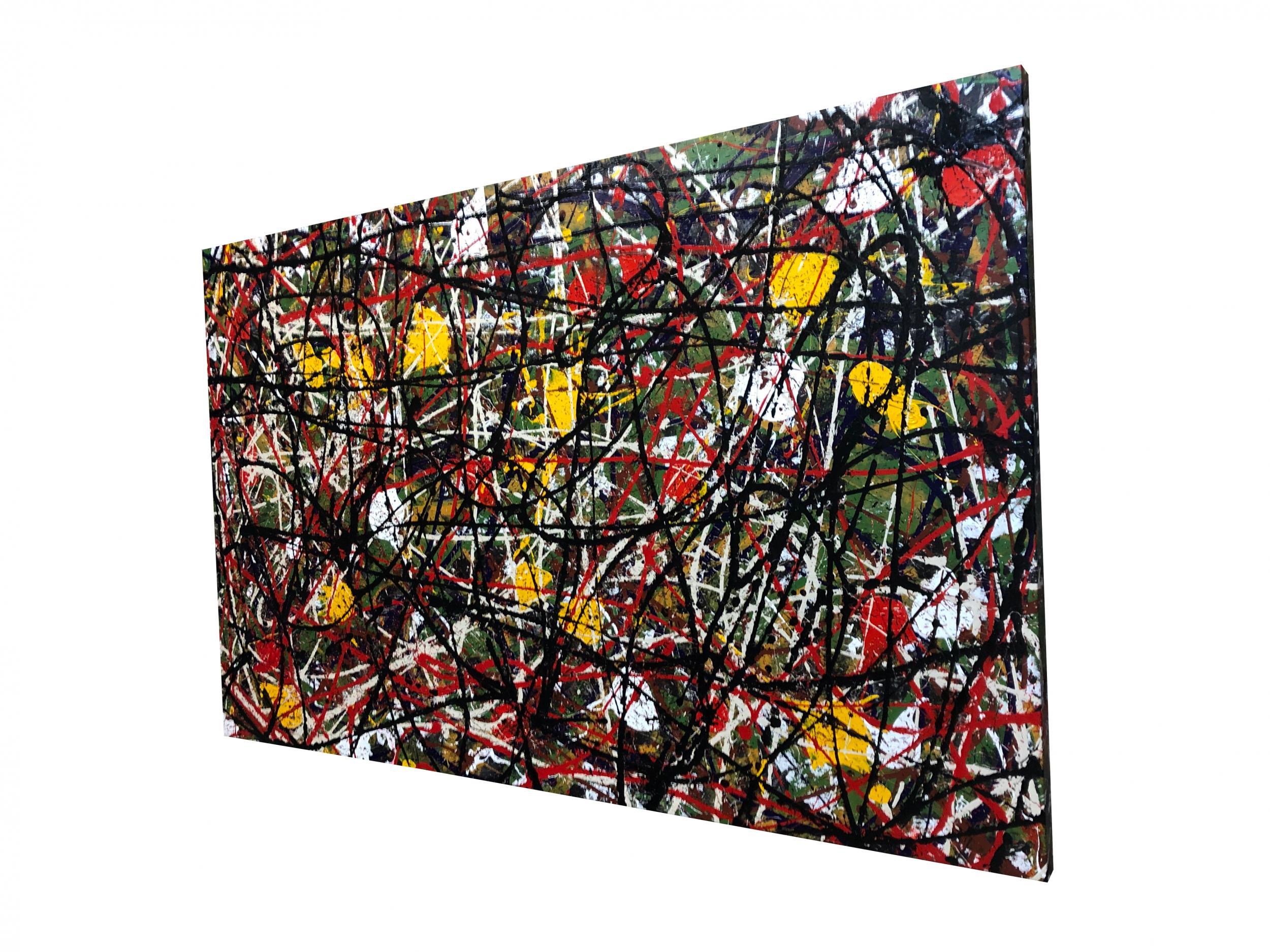 Giungla riscaldata di Troy Smith Fine Art Arte Astratta in vendita 2