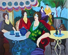 Morning Tea, Limited Edition Silkscreen, Itzhak Tarkay