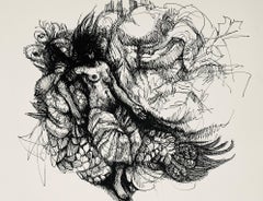 (Abstract Mythological Landscape) Untitled, 1965, Ian Hornak — Drawing