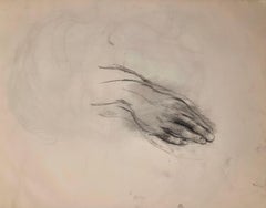 Vintage Untitled (Renaissance Hand Study), 1963, Ian Hornak — Drawing