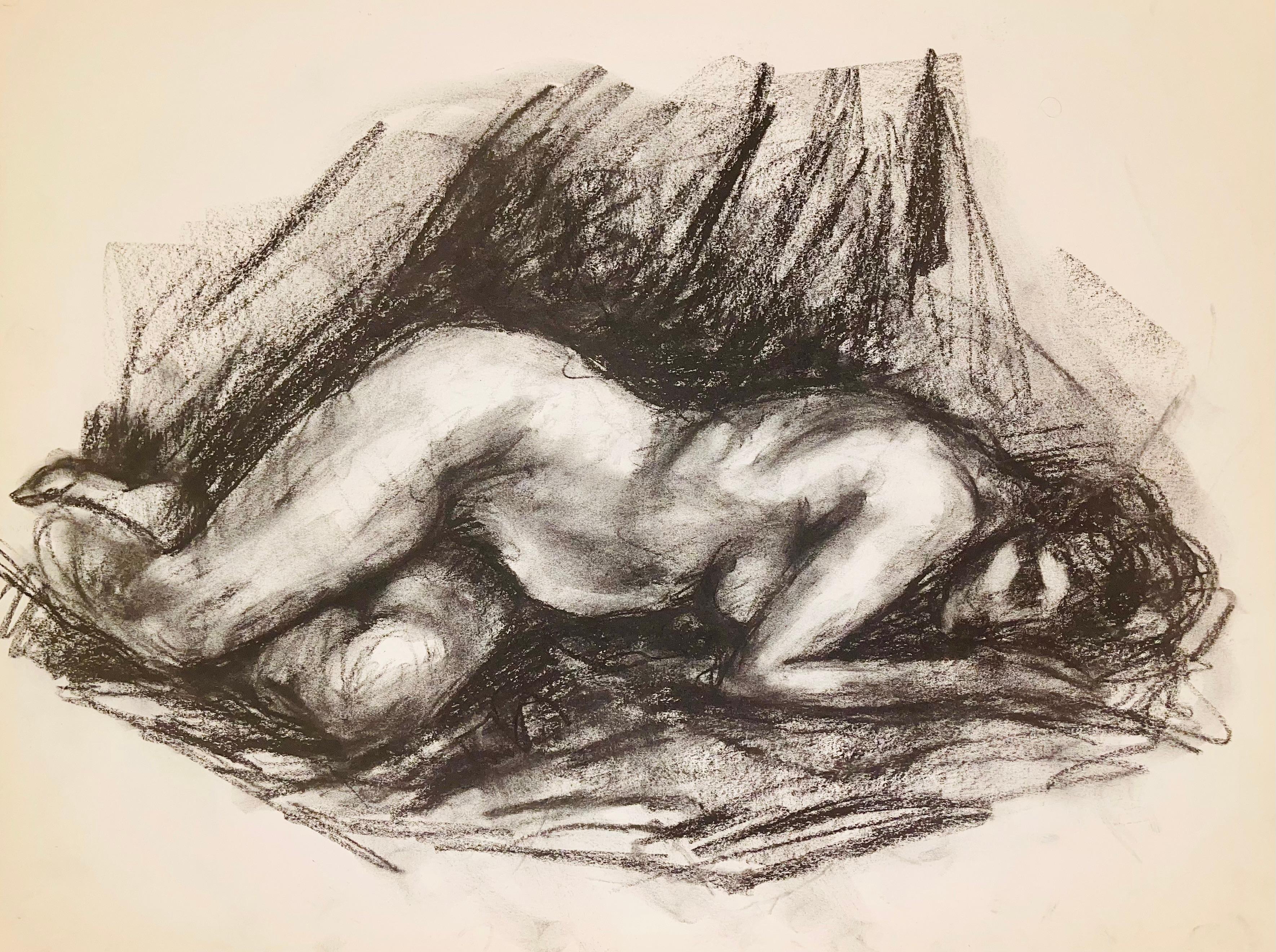 Original drawing on archival paper, circa 1963.  Paper Size: 18 x 23 inches. Provenance: Estate of Ian Hornak, East Hampton, New York. Notes: Created during Hornak’s undergraduate studies at Wayne State University in Detroit, Michigan.

IAN HORNAK