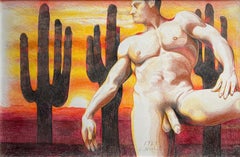 Lowell Nesbitt, Desert Nude ’89, 1989