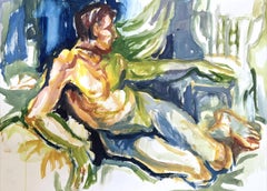 Ian Hornak, Seated Male Figure, Circa 1963