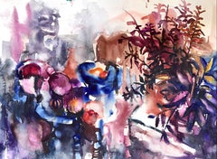 Ian Hornak, Abstract Floral Still Life, Circa 1963
