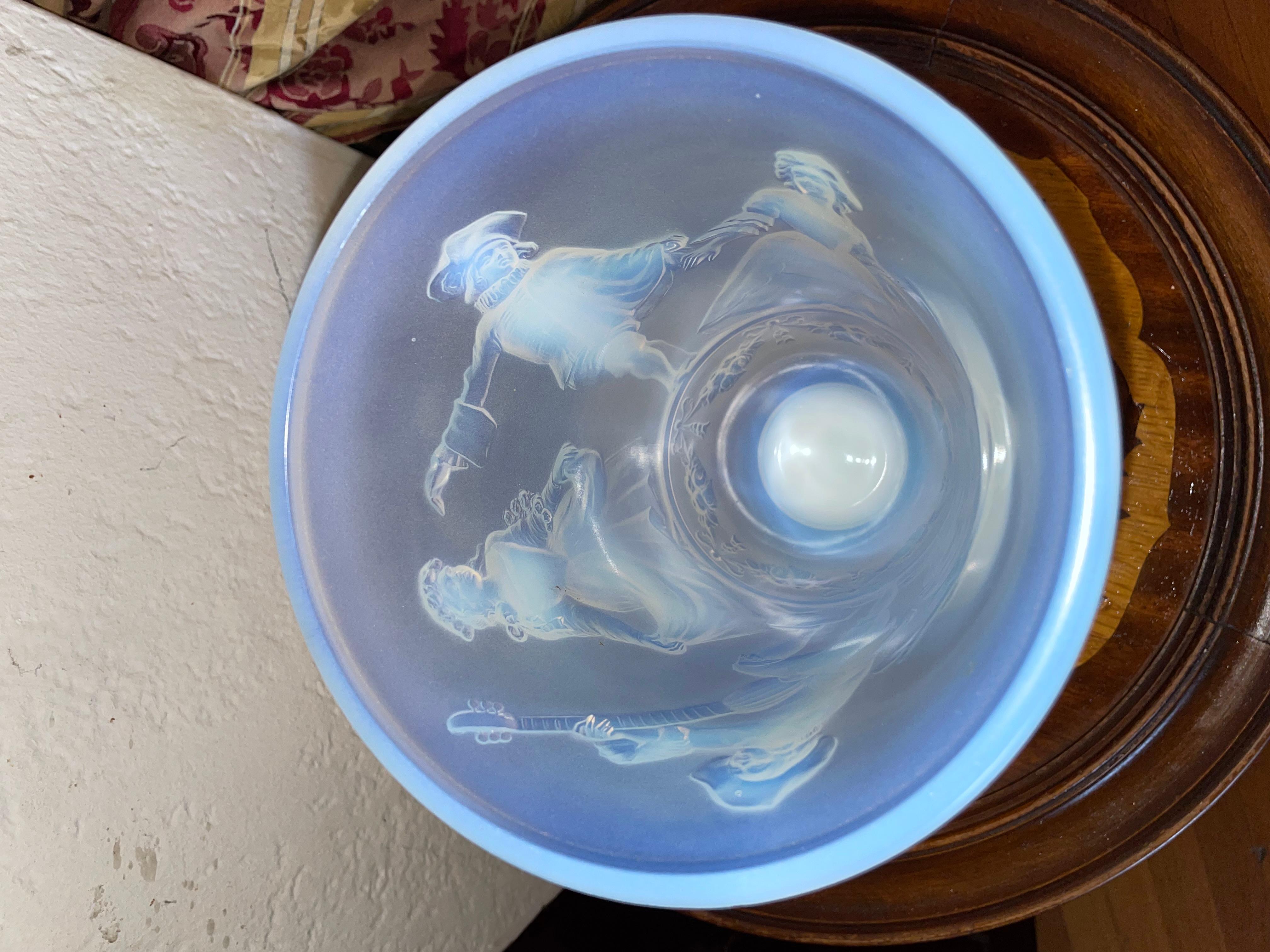 Estilo Sabino - Raro Jarrón Menuet Translúcido 3D - ¡Firmado! 6