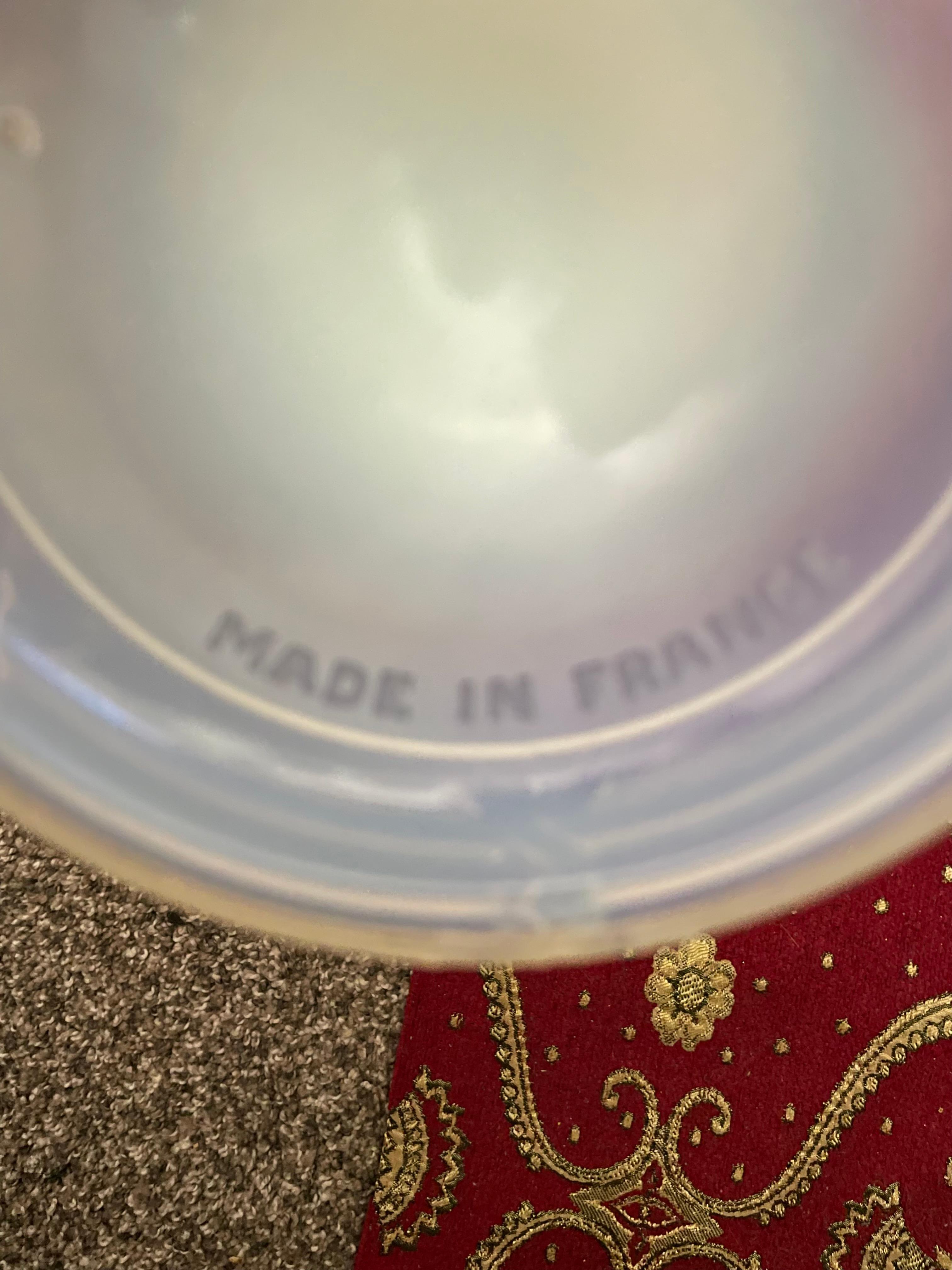 Estilo Sabino - Raro Jarrón Menuet Translúcido 3D - ¡Firmado! 10