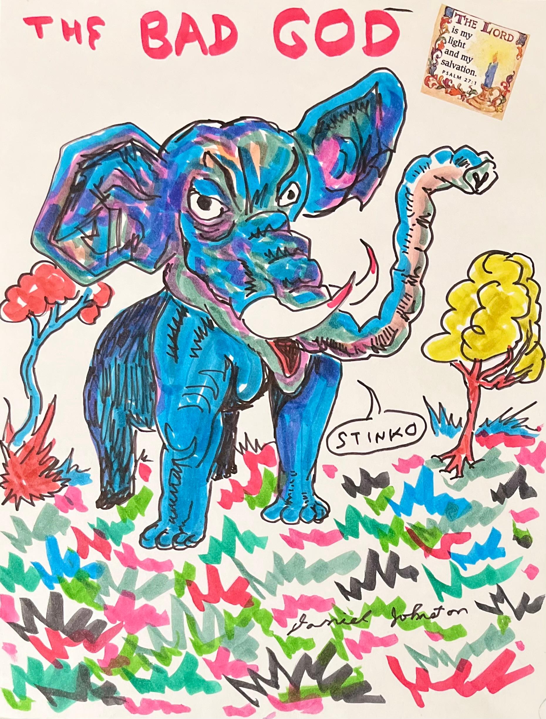 Daniel Johnston était un artiste visuel et un musicien prolifique. Il est devenu culte dans les années 1990 lorsque Kurt Cobain a porté un T-shirt avec l'illustration de la grenouille de l'artiste, tirée de la pochette de son album Hi, How Are You