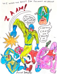 We Were the Best Son You Make Me Proud - Daniel Johnston, Original Drawing