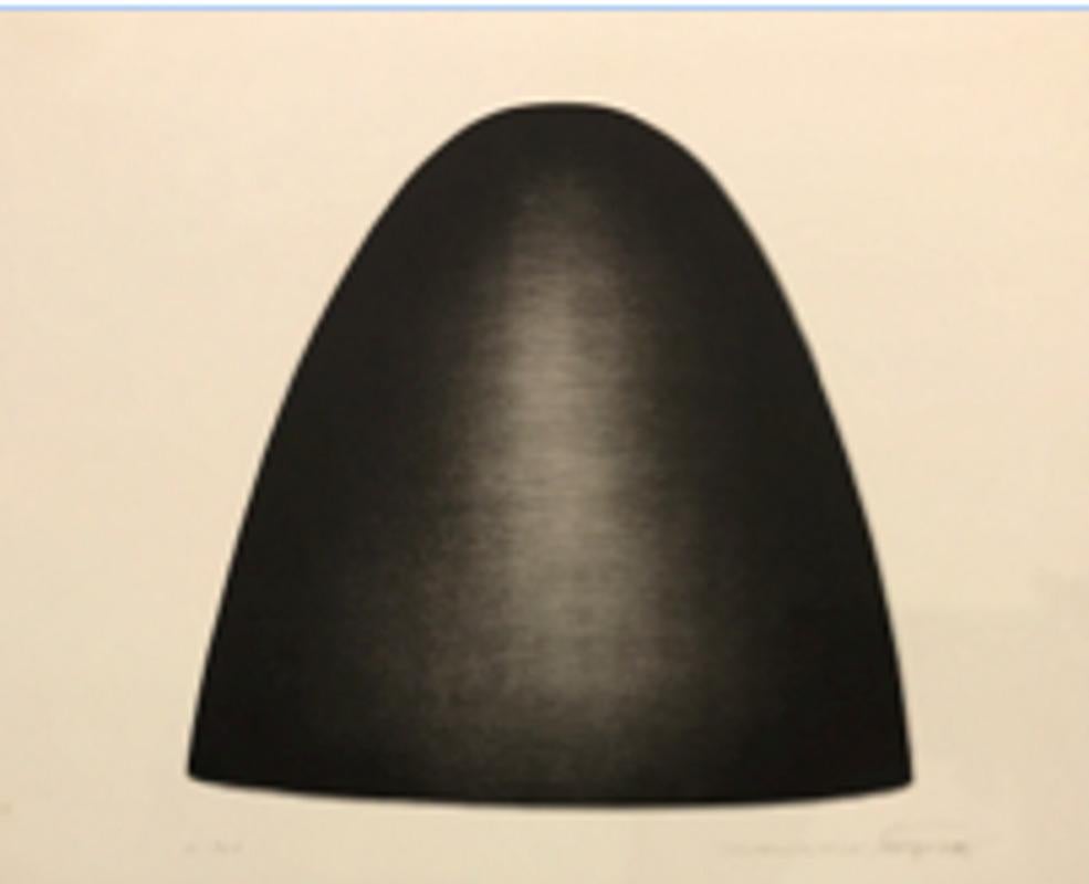 Phatyos Buddhacharoen Abstract Print - "Significant Abstract of Form M.F.A, /92/E" - Minimalist Print