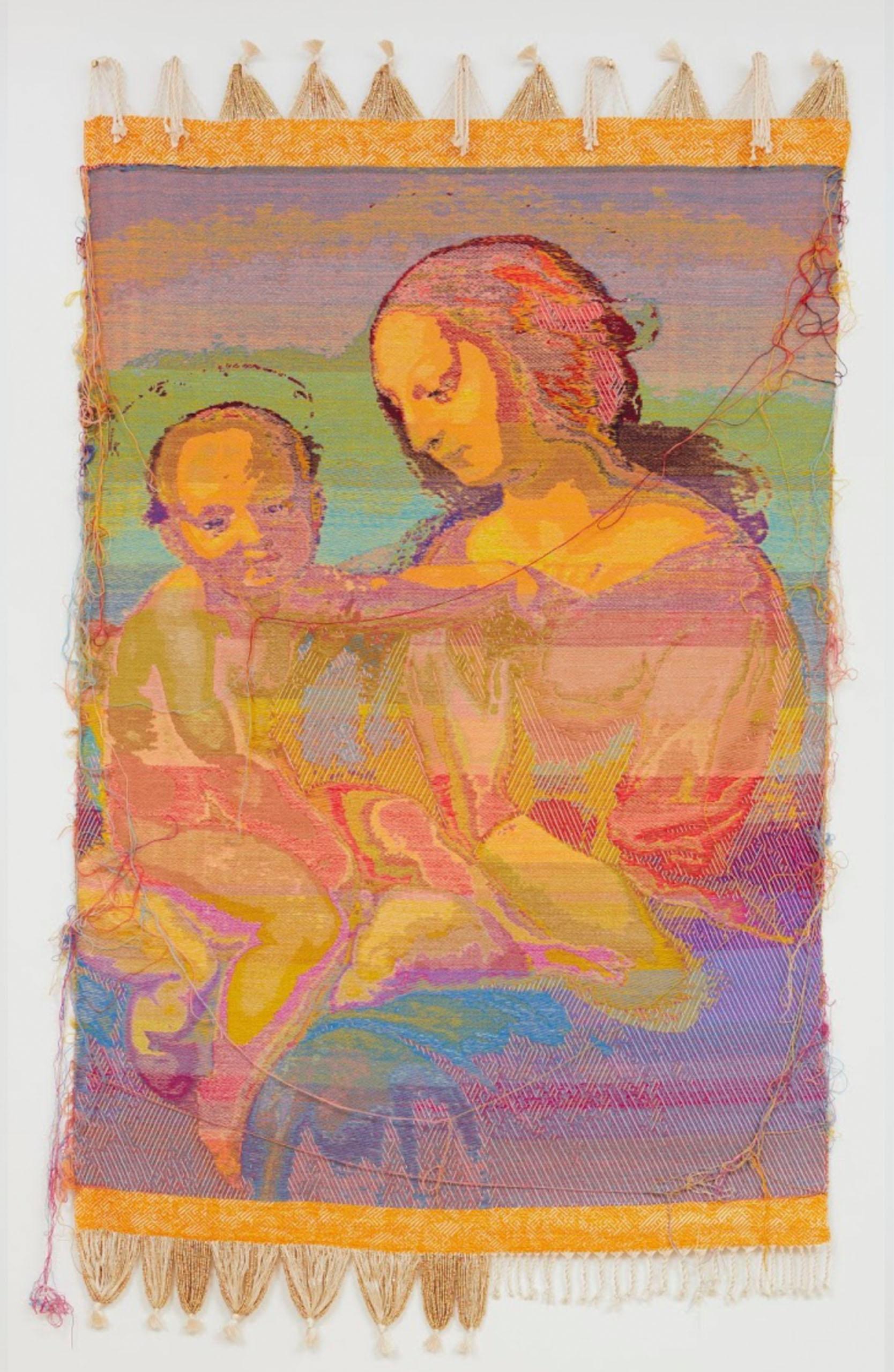 La Madonna in rame nichelato (dopo Raffaello Sanzio da Urbino) - Mixed Media Art by John Paul Morabito