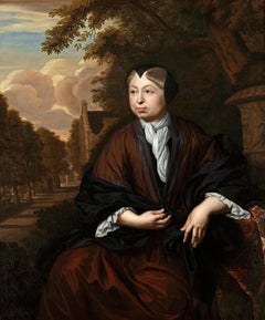 Male and female portrait, both in silk kimono, possibly textile dealers