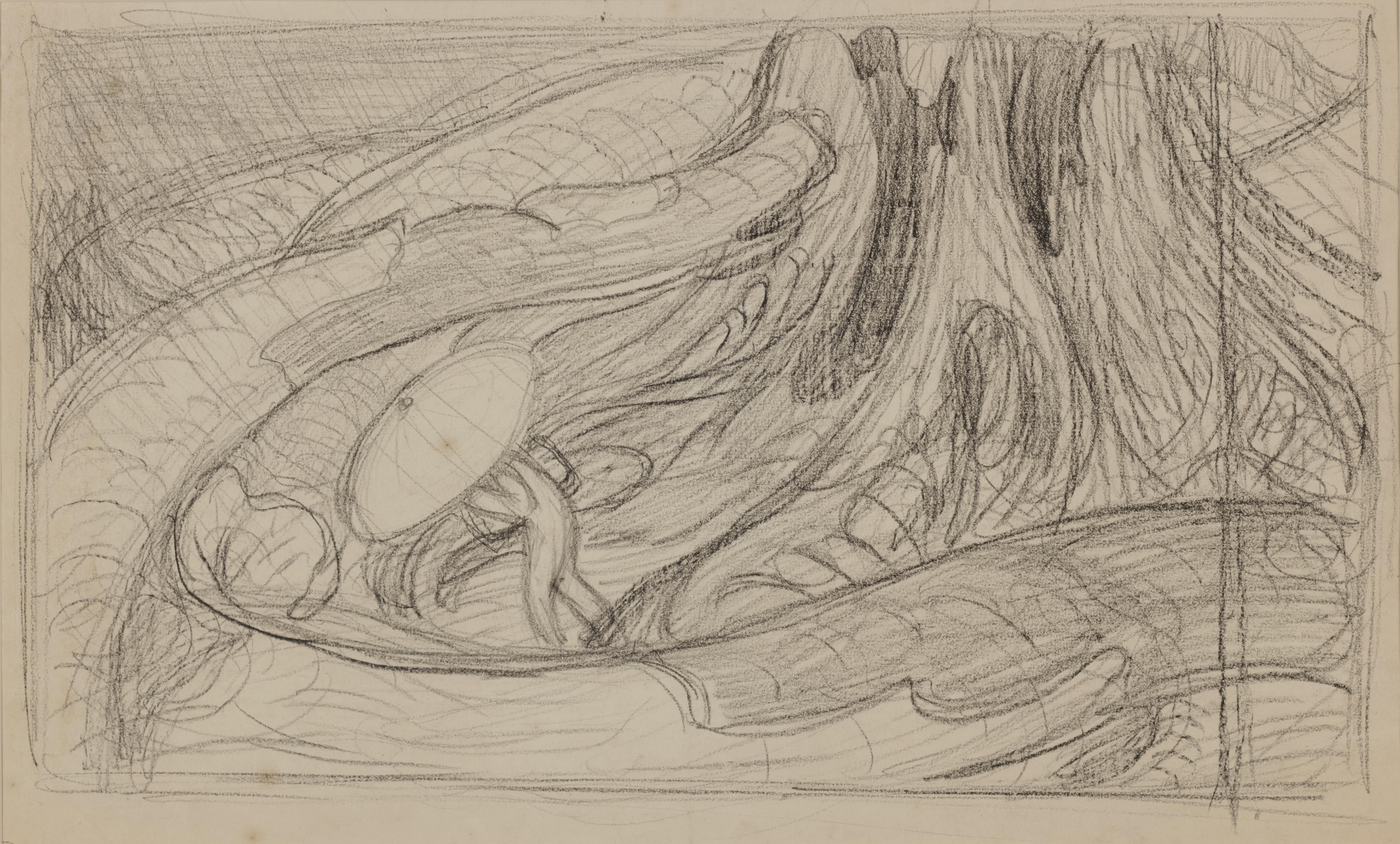 Weltevreden, Kebon Sirih, & Vlucht Voor de bui (Fleeing the rain)  - Art nouveau Art par W.O.J. Nieuwenkamp