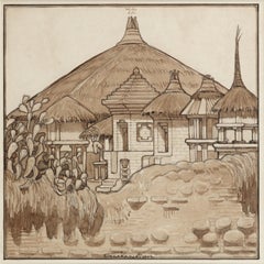 Casa-tempio a Singaradja, 1904