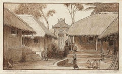 Village de Bali du Nord, 1906