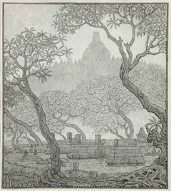 Borobudur, Java, Indonesien (1937)