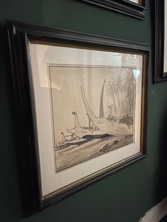 Beach of Kusambe, Bali 1937