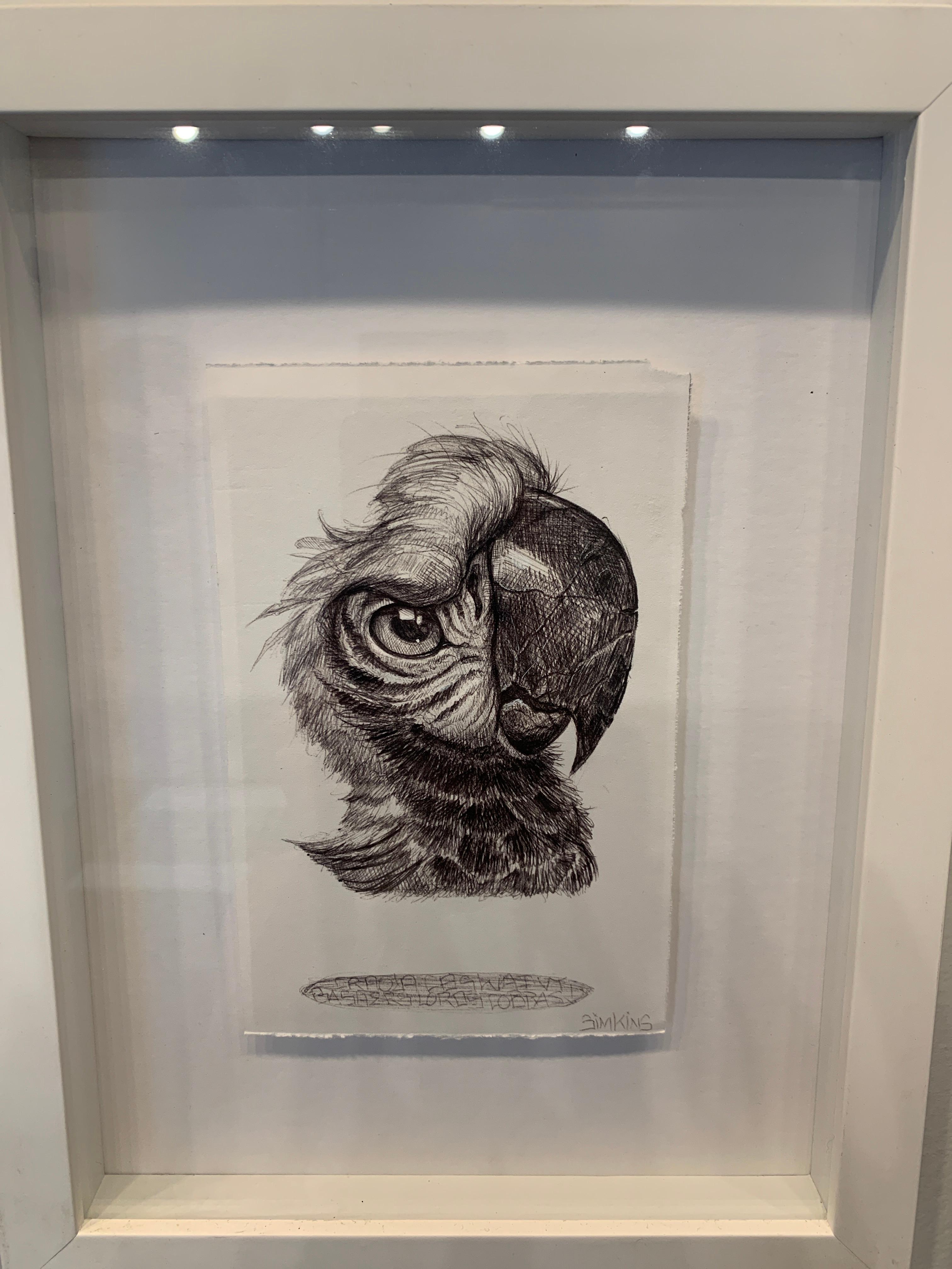 Greg Craola Simkins Animal Art - Original Study Sketch