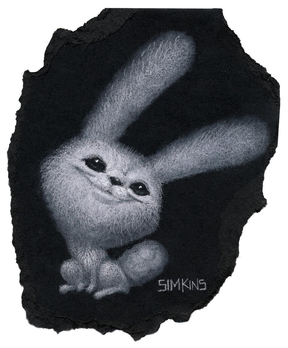 Greg Craola Simkins Animal Art - Charmin