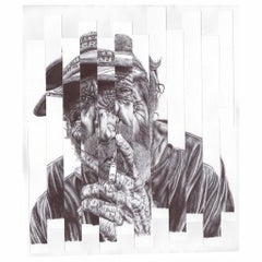 Boceto de Hombre Glitch