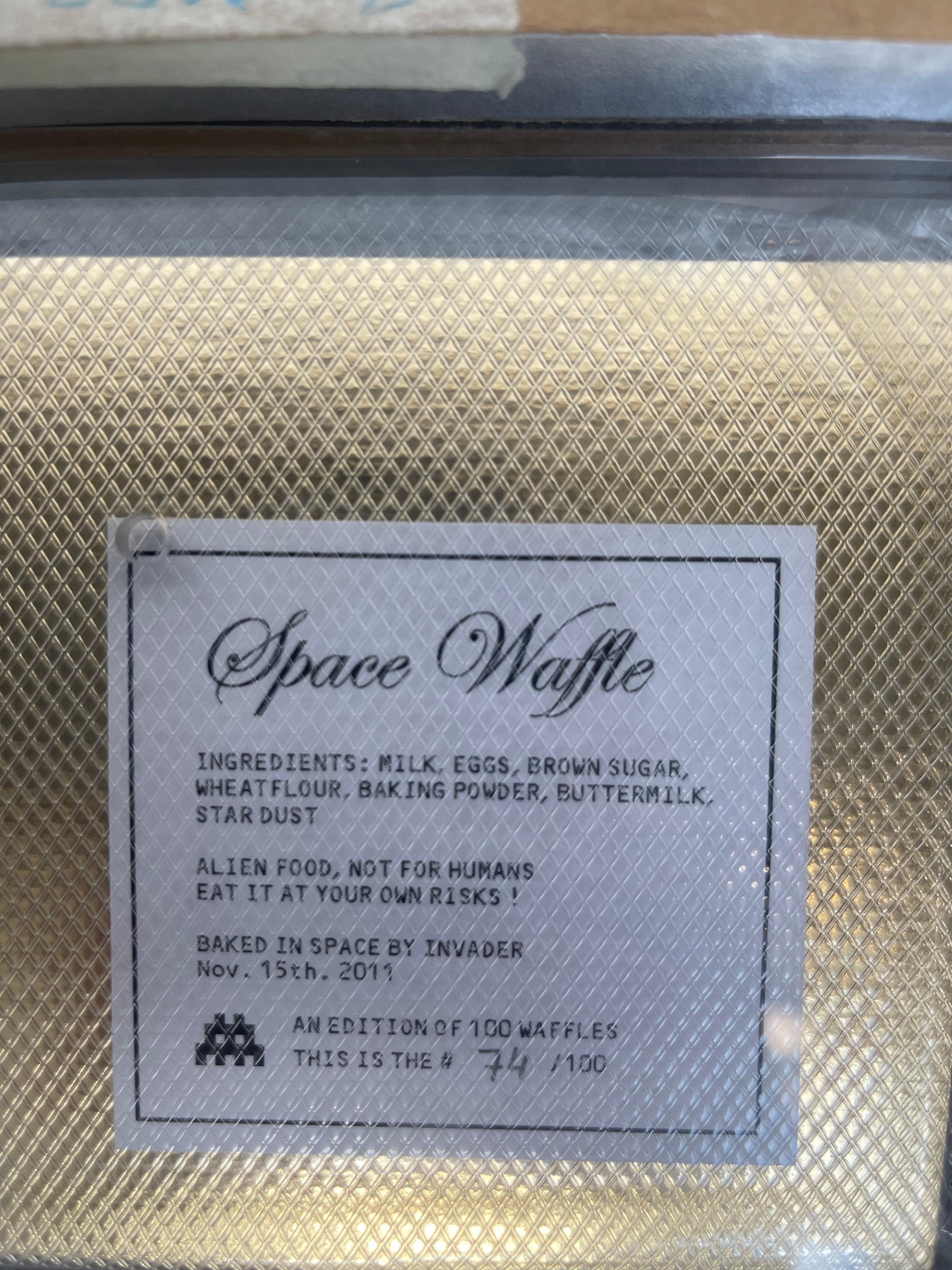 Gaufre de Space (Ed. 74/100) 1