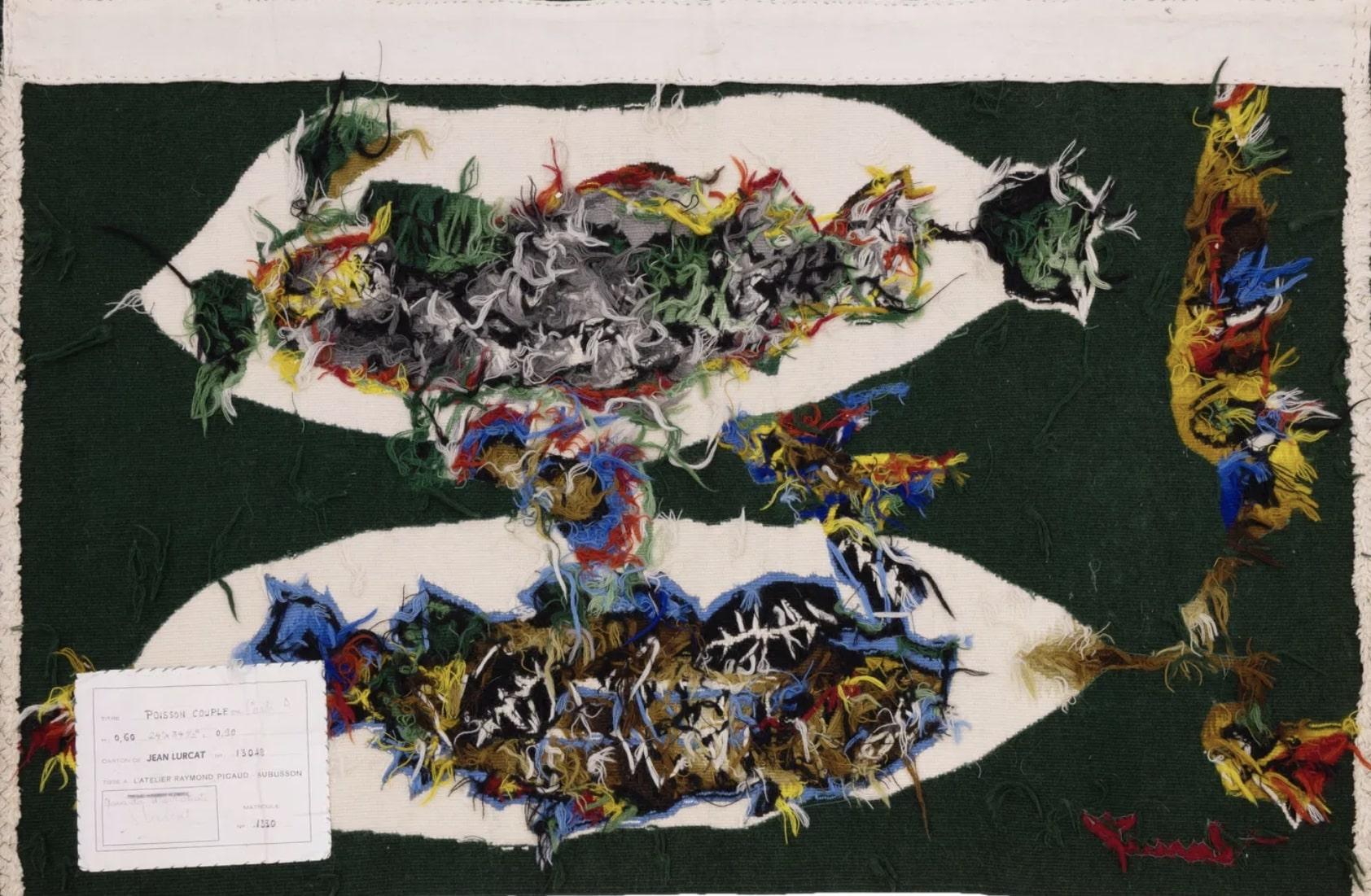 Poisson-Paar – Art von Jean Lurcat