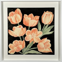 Vera peint des tulipes