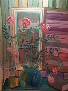 Dondi Schwartz, Summer Presence, oil on canvas, 120x90 cm