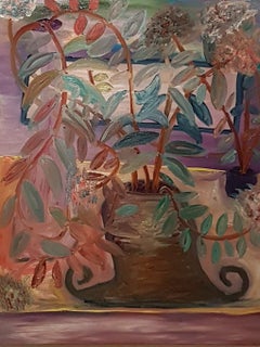 Dondi Schwartz, The bright side, oil on canvas, 100x80 cm
