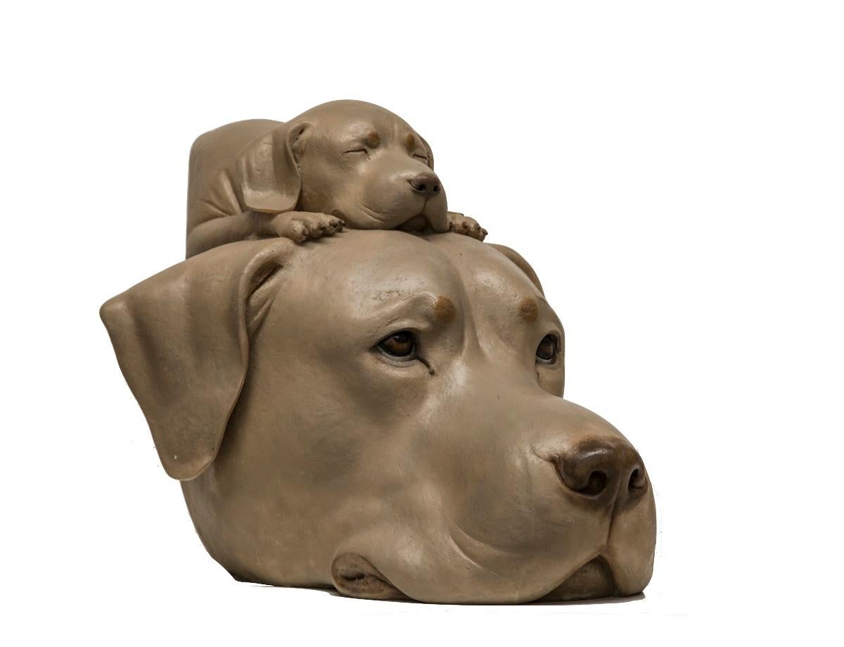 Li Shengzeng Still-Life Sculpture - Sculpture: The Dog Series - My Companion no.5