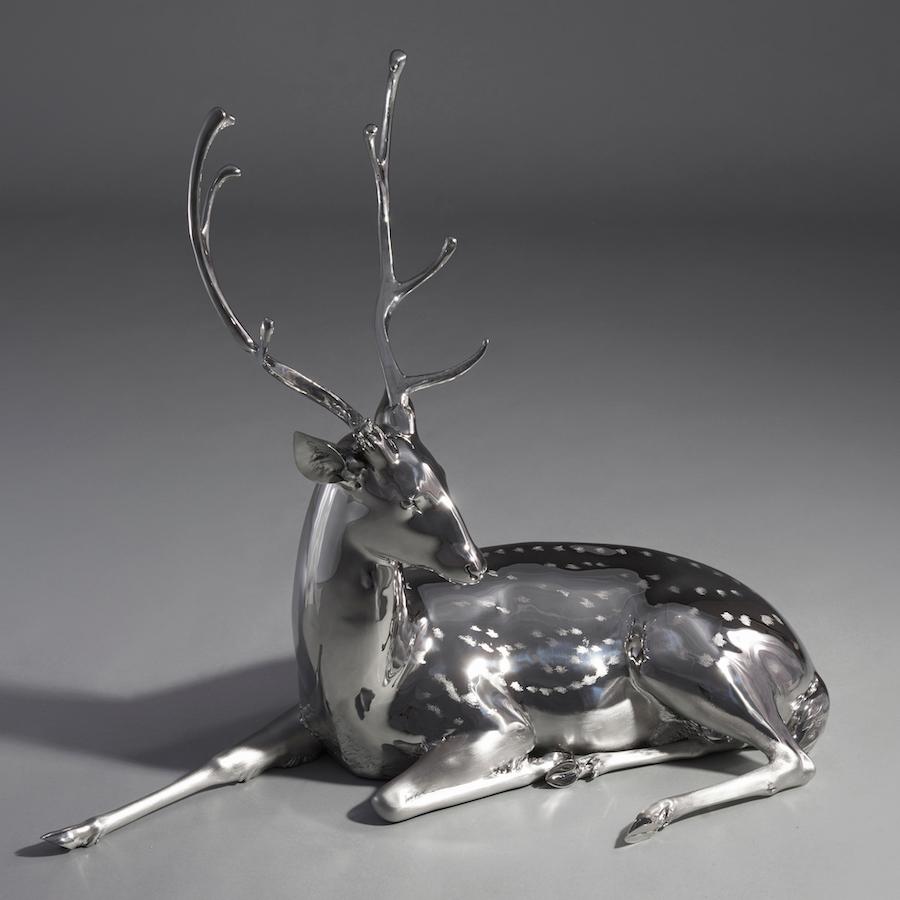 Cai Zhisong Still-Life Sculpture - Animal Sculpture Sika Deer