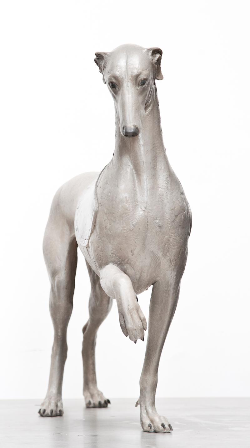human dog sculpture