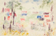 Landscape Drawings and Watercolors